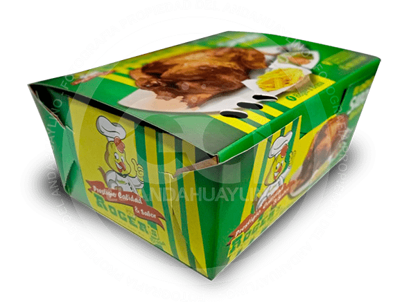 Cajas para pollo a la brasa y polleria en Lima - Delivery