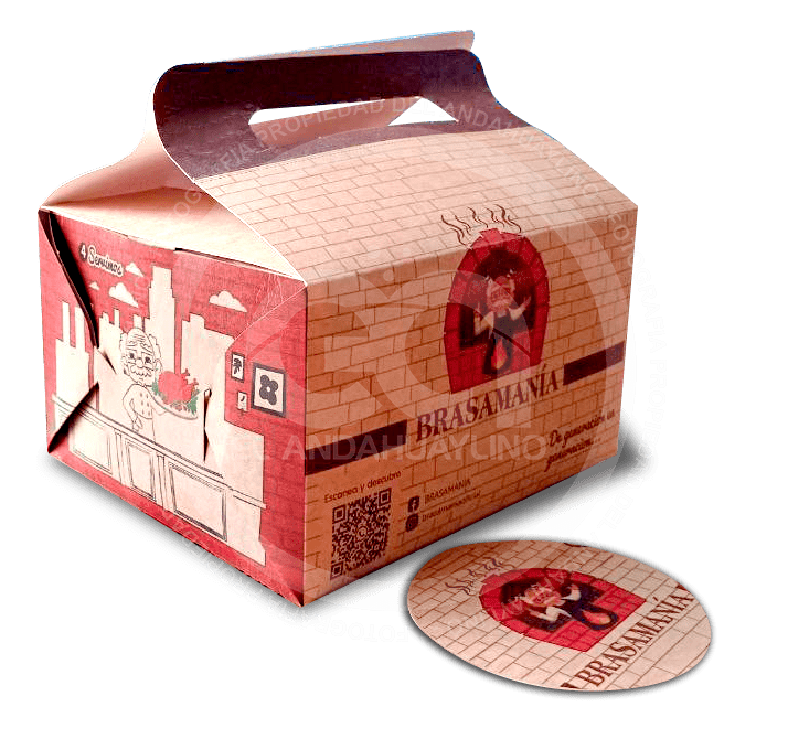 Cajas para pollo a la brasa y polleria en Lima - Delivery
