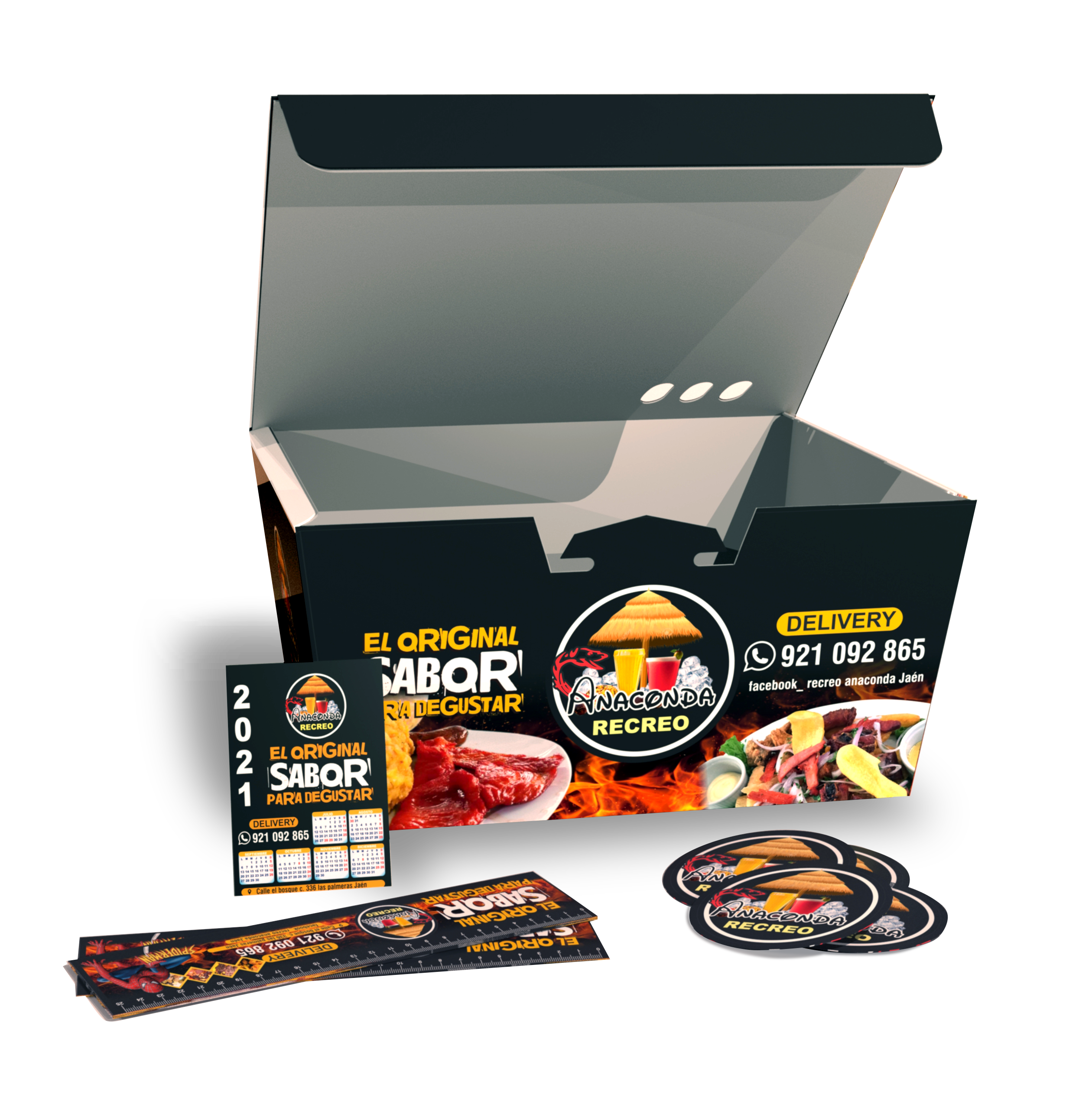Cajas para pollo a la brasa y polleria en Lima - Delivery